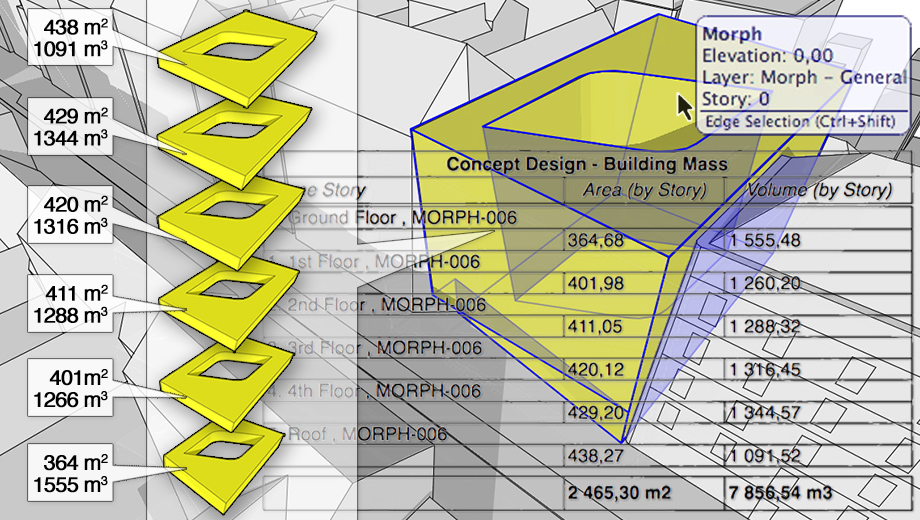 ArchiCAD Improved MORPH® Tool