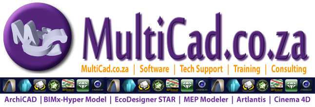 MultiBIM | MultiCad.co.za | ArchiCad | ArchiCad BIM Training | Tech Support | BIM Implementation | Tools & Tips | South Africa
